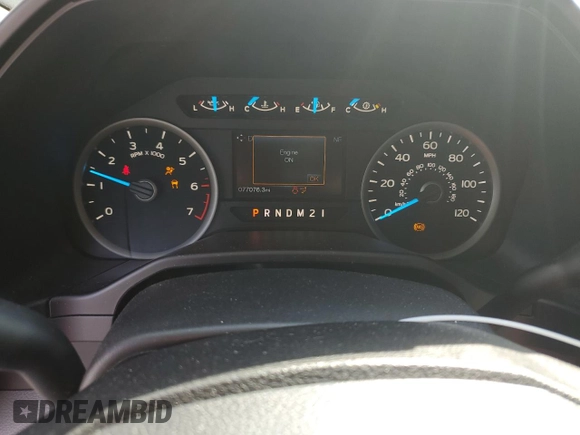 2016 Ford F-150 XLT with VIN 1FTEW1EG6GFC44873, listed as a Copart auction lot 54140285 with 77,076 mi miles and Salvage Title. Bid and sale history available at carsss.com. Image 9.