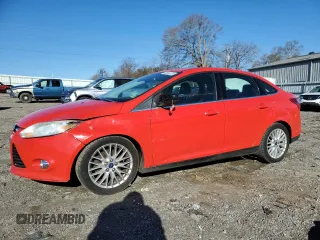 2012 Ford Focus SEL with VIN 1FAHP3H2XCL367292, listed as a Copart auction lot 49845825 with 123,327 mi miles and Salvage Title. Bid and sale history available at carsss.com. Image 1.