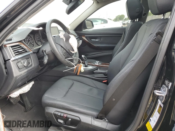 2013 BMW 3 Series 328i with VIN WBA3A5C53DJ461768, listed as a Copart auction lot 57687965 with 49,190 mi miles and Salvage title. Bid and sale history available at DreamBid. Image 7.