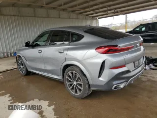 2025 BMW X6 xDrive40i with VIN 5UX33EX07S9X16169, listed as a Copart auction lot 47697065 with 17,365 mi miles and Clean Title. Bid and sale history available at carsss.com. Image 2.