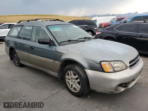 2000 Subaru Legacy Outback z VIN 4S3BH6755Y7673245, wystawiony jako Copart lot #52899824 z przebiegiem Nie podano mil oraz Nie do naprawy • Non repairable. Historia ofert i sprzedaży dostępna na DreamBid. Obrazek 4.