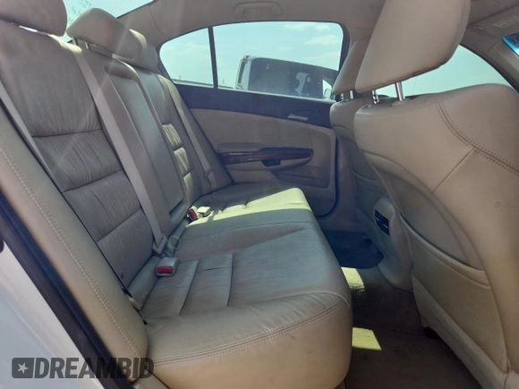 2011 Honda Accord EX-L with VIN 1HGCP3F82BA006243, listed as a Copart auction lot 64497645 with 212,904 mi miles and Salvage title. Bid and sale history available at DreamBid. Image 10.