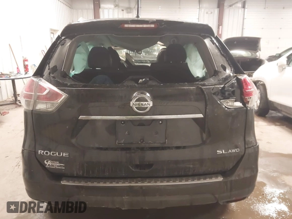 2015 Nissan Rogue SV with VIN 5N1AT2MV1FC901930, listed as a IAAI auction lot 41596966 with 116,083 mi miles. Bid and sale history available at carsss.com. Image 15.