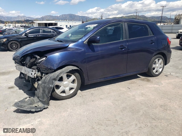 2009 Toyota Matrix with VIN 2T1KU40E89C003103, listed as a Copart auction lot 51489235 with 133,292 mi miles and Salvage Title. Bid and sale history available at carsss.com. Image 1.