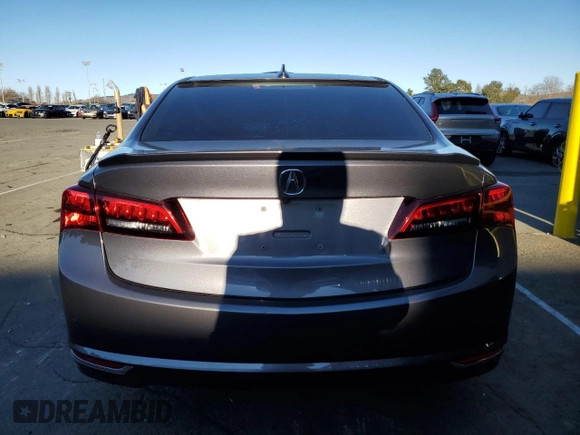 2017 Acura TLX with VIN 19UUB1F33HA002755, listed as a Copart auction lot 41711975 with 108,262 mi miles and Salvage Title. Bid and sale history available at carsss.com. Image 6.