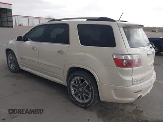 2012 GMC Acadia Denali with VIN 1GKKVTED3CJ151425, listed as a IAAI auction lot 41810932 with 180,671 mi miles. Bid and sale history available at carsss.com. Image 3.