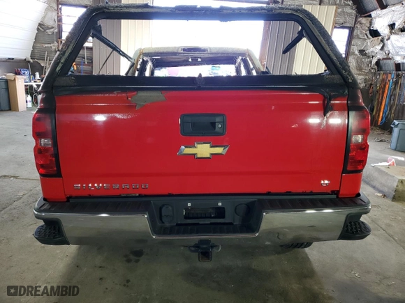 2018 Chevrolet Silverado 1500 LT with VIN 1GCVKREC1JZ149697, listed as a Copart auction lot 49647995 with 0 mi miles and Salvage Title. Bid and sale history available at carsss.com. Image 6.