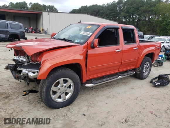 2010 GMC Canyon SLE1 with VIN 1GTJTCDE4A8146360, listed as a Copart auction lot 74022064 with 78,959 mi miles and Salvage Title. Bid and sale history available at carsss.com. Image 1.