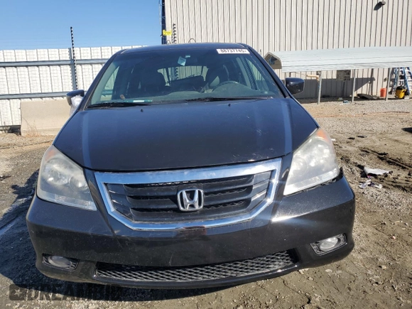 2010 Honda Odyssey Touring with VIN 5FNRL3H91AB030422, listed as a Copart auction lot 88737745 with 0 mi miles and Salvage Title. Bid and sale history available at carsss.com. Image 5.