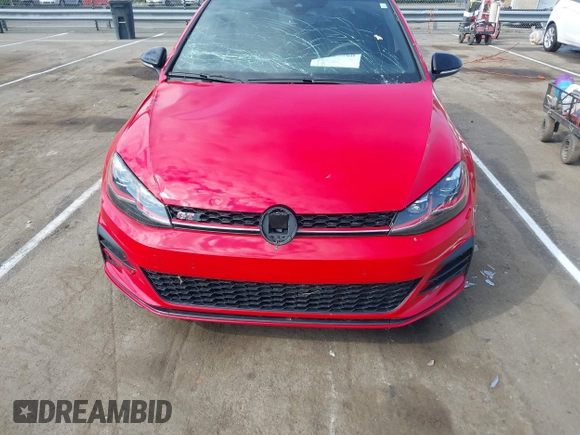 2021 Volkswagen Golf GTI S with VIN 3VW5T7AU5MM011549, listed as a IAAI auction lot 39687780 with 24,872 mi miles. Bid and sale history available at carsss.com. Image 12.