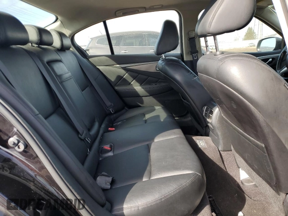 2014 Infiniti Q50 with VIN JN1BV7AR2EM680986, listed as a Copart auction lot 47802735 with 165,946 mi miles and Salvage Title. Bid and sale history available at DreamBid. Image 10.