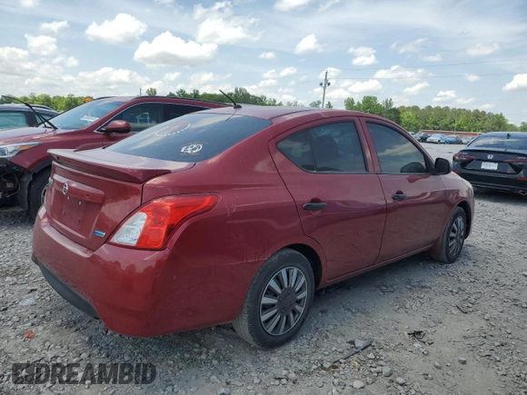 2015 Nissan Versa SV with VIN 3N1CN7AP6FL912598, listed as a Copart auction lot 55066495 with 185,937 mi miles and Clean Title. Bid and sale history available at carsss.com. Image 3.
