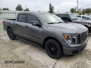 2019 Nissan Titan SV with VIN 1N6AA1E67KN516380, listed as a Copart auction lot 74446474 with 82,326 mi miles and Non repairable. Bid and sale history available at DreamBid. Image 4.