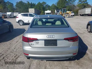 2017 Audi A4 Premium with VIN WAUGNAF4XHN014967, listed as a IAAI auction lot 41571970 with 123,627 mi miles. Bid and sale history available at carsss.com. Image 16.