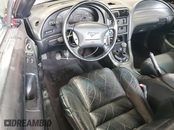 1997 Ford Mustang GT with VIN 1FALP42X3VF130827, listed as a Copart auction lot 60529995 with 112,799 mi miles and Salvage title. Bid and sale history available at DreamBid. Image 8.