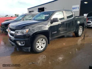 2016 Chevrolet Colorado 4WD LT with VIN 1GCGTCE38G1390408, listed as a Copart auction lot 46531395 with 55,757 mi miles and Salvage Title. Bid and sale history available at carsss.com. Image 1.