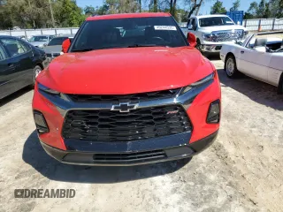 2022 Chevrolet Blazer RS with VIN 3GNKBERS1NS190872, listed as a Copart auction lot 49244535 with 15,574 mi miles and Salvage title. Bid and sale history available at DreamBid. Image 5.