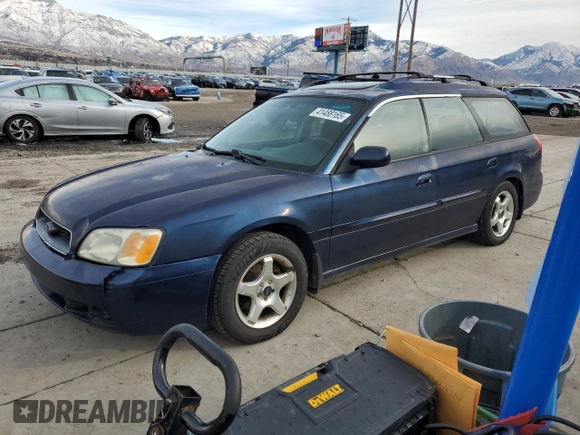 2003 Subaru Legacy L with VIN 4S3BH635737302487, listed as a Copart auction lot 41488165 with 203,760 mi miles and Clean title. Bid and sale history available at DreamBid. Image 1.