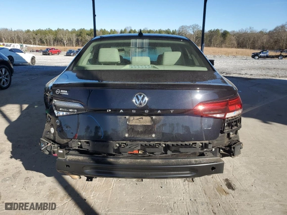 2020 Volkswagen Passat 2.0T SEL with VIN 1VWCA7A38LC006947, listed as a Copart auction lot 87746845 with 98,841 mi miles and Salvage Title. Bid and sale history available at carsss.com. Image 6.