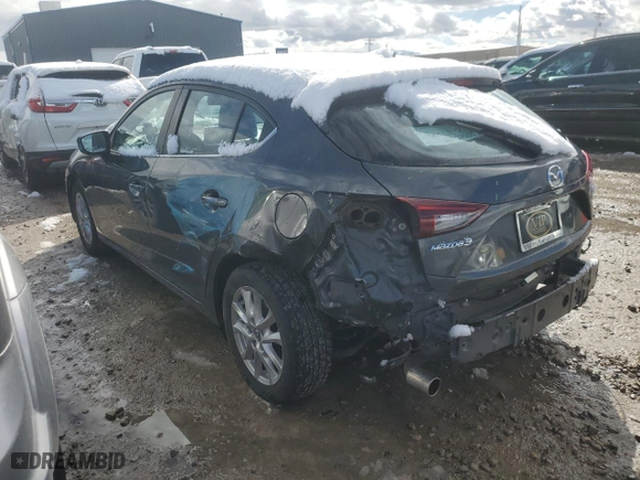 2016 Mazda Mazda3 i Grand Touring with VIN JM1BM1N78G1298536, listed as a Copart auction lot 48744945 with 81,593 mi miles and Salvage Title. Bid and sale history available at carsss.com. Image 2.