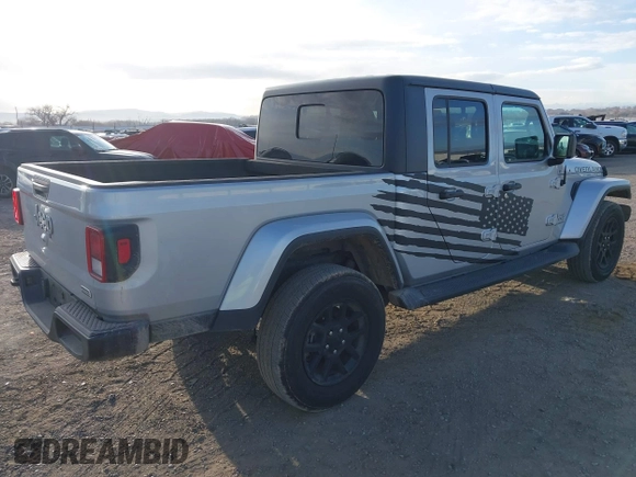 2023 Jeep Gladiator Overland с VIN 1C6HJTFG0PL569940, выставлен на аукционе IAAI как лот 41772170 с пробегом 28 948 миль миль и . История ставок и продаж доступна на DreamBid. Изображение 4.