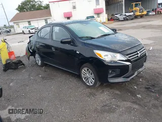 2024 Mitsubishi Mirage ES with VIN ML32FUFJ7RHF10154, listed as a IAAI auction lot 42415672 with 2,505 mi miles and . Bid and sale history available at DreamBid. Image 1.