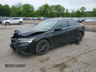 2022 Acura ILX Premium z VIN 19UDE2F84NA006009, wystawiony jako Copart lot #58560215 z przebiegiem 57 539 mil mil oraz Szkoda całkowita • Salvage title. Historia ofert i sprzedaży dostępna na DreamBid. Obrazek 1.
