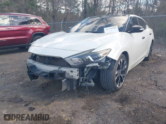 2016 Nissan Maxima SV with VIN 1N4AA6AP4GC386338, listed as a IAAI auction lot 41511559 with 176,957 mi miles and . Bid and sale history available at carsss.com. Image 6.