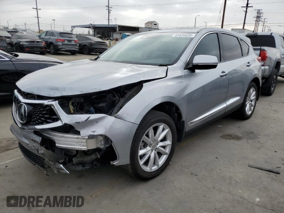 2021 Acura RDX with VIN 5J8TC2H34ML047472, listed as a Copart auction lot 63434425 with 27,939 mi miles and Salvage title. Bid and sale history available at DreamBid. Image 1.
