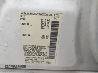 2018 Nissan Altima SR with VIN 1N4AL3APXJC153788, listed as a IAAI auction lot 41207298 with 160,194 mi miles and . Bid and sale history available at DreamBid. Image 9.