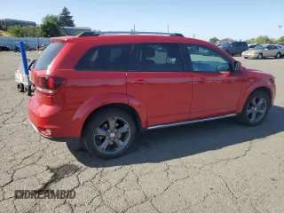 2015 Dodge Journey Crossroad with VIN 3C4PDCGB8FT595428, listed as a Copart auction lot 54228895 with 183,502 mi miles and Clean Title. Bid and sale history available at DreamBid. Image 3.