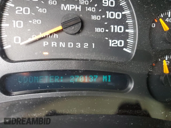 2006 Chevrolet Silverado 1500 LT1 with VIN 1GCEC19TX6Z267473, listed as a Copart auction lot 89146345 with 270,137 mi miles and Salvage Title. Bid and sale history available at DreamBid. Image 9.