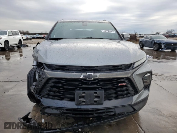2023 Chevrolet Blazer RS with VIN 3GNKBERS7PS195366, listed as a Copart auction lot 42750725 with 78,512 mi miles and Clean title. Bid and sale history available at DreamBid. Image 5.
