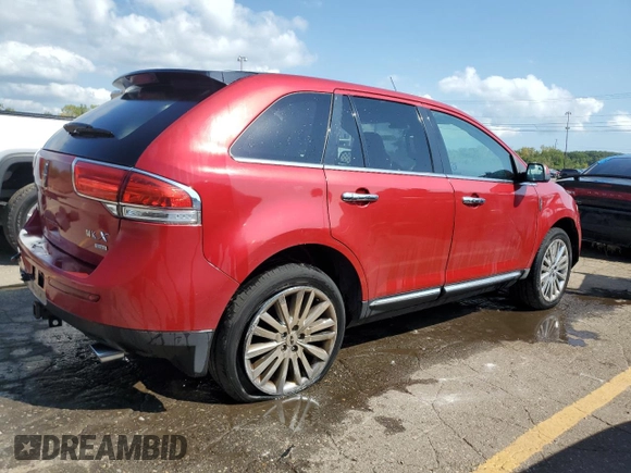 2011 Lincoln MKX z VIN 2LMDJ8JK8BBJ20739, wystawiony jako Copart lot #71603904 z przebiegiem 125 472 mil mil oraz Czysty tytuł • Clean title. Historia ofert i sprzedaży dostępna na DreamBid. Obrazek 3.