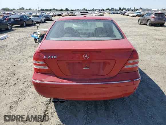 2007 Mercedes-Benz C 230 Sport with VIN WDBRF52H57F888532, listed as a Copart auction lot 63796925 with 213,457 mi miles and Salvage title. Bid and sale history available at DreamBid. Image 6.