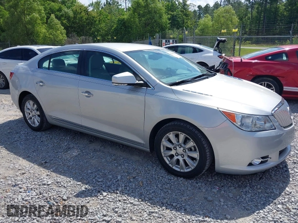 2012 Buick LaCrosse Premium 1 with VIN 1G4GD5ERXCF369873, listed as a IAAI auction lot 42255596 with 39,792 mi miles and . Bid and sale history available at DreamBid. Image 1.