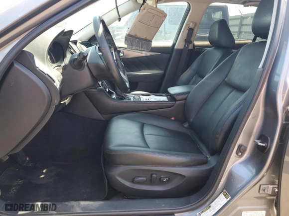 2018 Infiniti Q50 3.0t LUXE with VIN JN1EV7AR8JM443362, listed as a Copart auction lot 52294115 with 98,145 mi miles and Salvage Title. Bid and sale history available at carsss.com. Image 7.