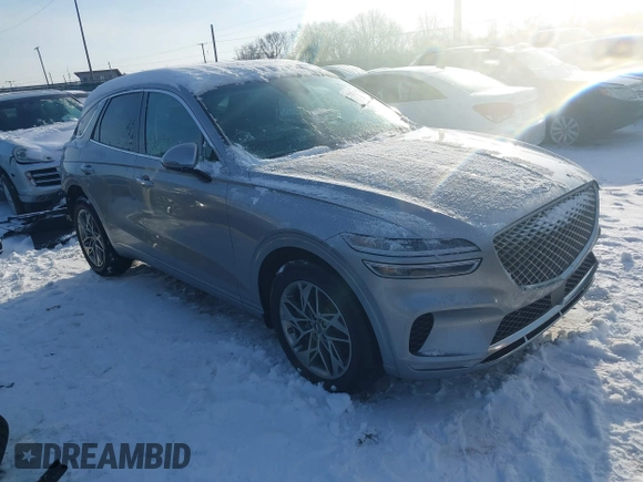2024 Genesis GV70 2.5T with VIN 5NMMADTB4RH009929, listed as a IAAI auction lot 41276564 with 5,065 mi miles and . Bid and sale history available at DreamBid. Image 1.