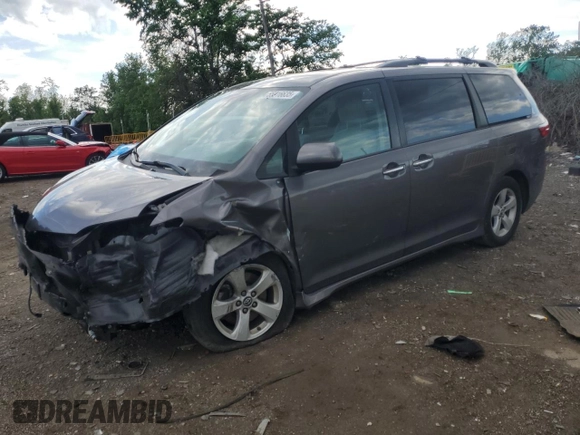 2020 Toyota Sienna LE Auto Access Seat with VIN 5TDKZ3DC3LS041096, listed as a Copart auction lot 55916635 with 82,780 mi miles and Salvage title. Bid and sale history available at DreamBid. Image 1.