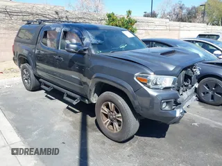 2017 Toyota Tacoma SR5 with VIN 3TMCZ5AN8HM102763, listed as a IAAI auction lot 41781283 with 38,734 mi miles and . Bid and sale history available at carsss.com. Image 1.
