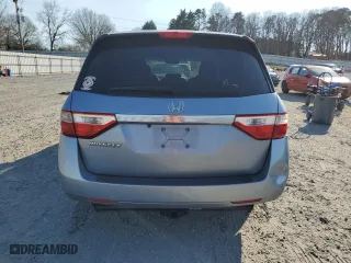2012 Honda Odyssey EX with VIN 5FNRL5H47CB034896, listed as a Copart auction lot 46398095 with 117,275 mi miles and Salvage Title. Bid and sale history available at carsss.com. Image 6.