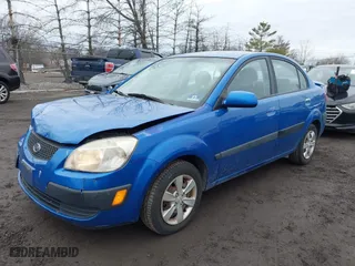 2009 Kia Rio with VIN KNADE223596448778, listed as a IAAI auction lot 41300326 with NaN miles. Bid and sale history available at carsss.com. Image 18.