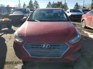 2018 Hyundai Accent SEL with VIN 3KPC24A31JE033251, listed as a Copart auction lot 80338594 with 87,847 mi miles and Salvage Title. Bid and sale history available at carsss.com. Image 5.