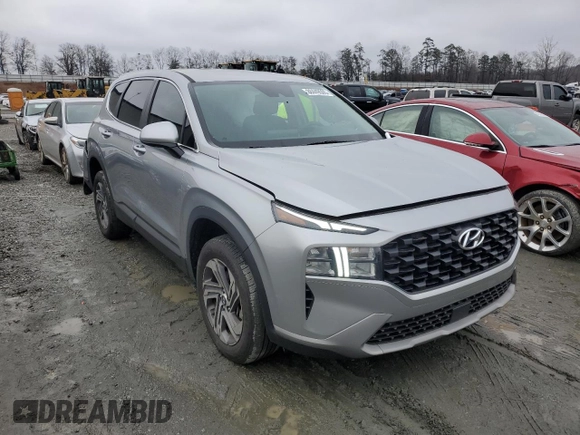 2023 Hyundai Santa Fe SE with VIN 5NMS1DAJ2PH599515, listed as a Copart auction lot 88449505 with 17,781 mi miles and Salvage Title. Bid and sale history available at carsss.com. Image 4.