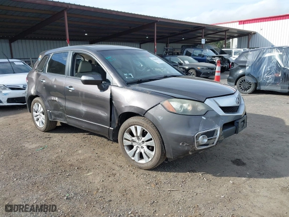 2010 Acura RDX Tech Pkg with VIN 5J8TB1H5XAA001201, listed as a IAAI auction lot 41648209 with 162,810 mi miles. Bid and sale history available at carsss.com. Image 1.