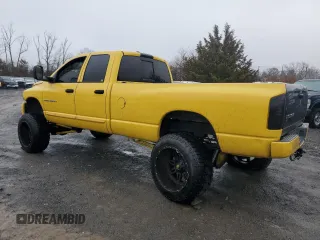 2005 Dodge Ram 3500 SLT with VIN 3D7LS38C45G760125, listed as a Copart auction lot 84136424 with 214,874 mi miles and Salvage Title. Bid and sale history available at carsss.com. Image 2.