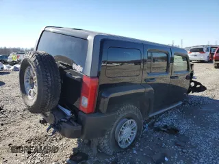 2009 Hummer H3 SUV Luxury with VIN 5GTEN13E098113359, listed as a Copart auction lot 87921095 with 204,472 mi miles and Salvage Title. Bid and sale history available at carsss.com. Image 3.