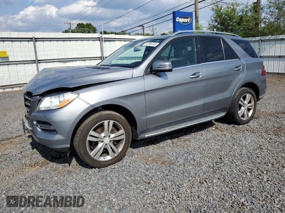 2013 Mercedes-Benz M 350 with VIN 4JGDA5HB2DA226683, listed as a Copart auction lot 61398195 with 67,753 mi miles and Salvage title. Bid and sale history available at DreamBid. Image 1.