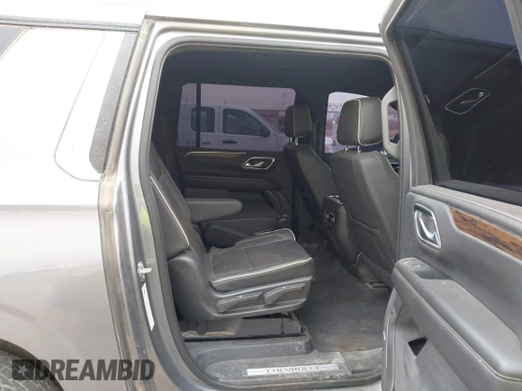 2022 Chevrolet Suburban Premier with VIN 1GNSCFKD8NR186674, listed as a IAAI auction lot 41794208 with 63,541 mi miles and . Bid and sale history available at DreamBid. Image 8.