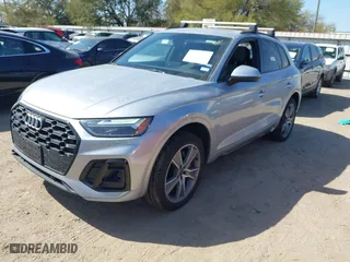 2025 Audi Q5 S line Premium with VIN WA1GAAFY0S2026775, listed as a IAAI auction lot 41866254 with 8,730 mi miles. Bid and sale history available at carsss.com. Image 17.